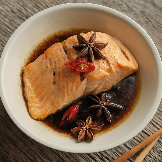 Salmon with a Star Anise and Chili 
